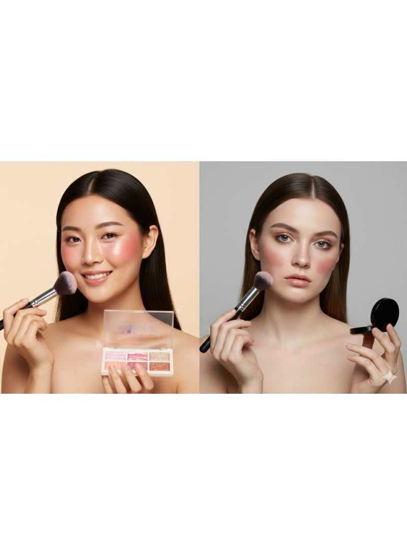 إيفر بيوتي باليت أحمر خدود سويت رول من إيفر بيوتي - 6 ألوان ساحرة لإطلالة متوهجة - Image 3