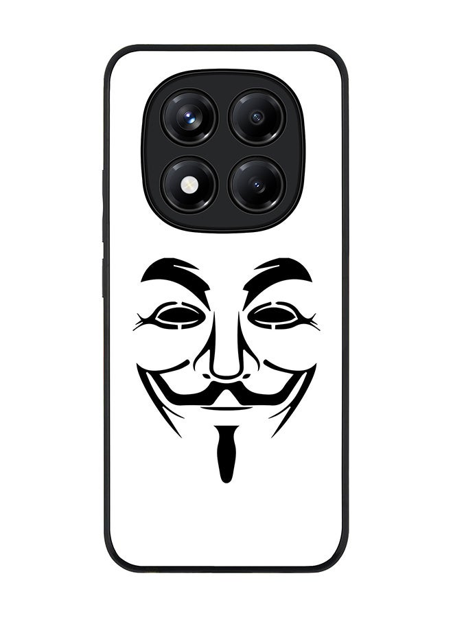 Stylizedd For Xiaomi Redmi Note 14 Pro 5G / X7 5G Case,Slim fit Camera Protection, Shockproof Thin Phone cover  - Vendetta Mask - Image 1