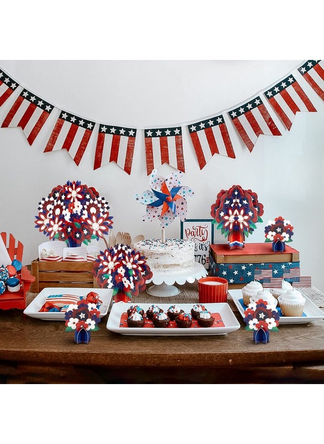 Decor365 Red Blue White Party Centerpiece 4Th July Independence Day Table Decorations Memorial Day Patriotic Party Decorations Bridal Bachelorette Baby Shower Birthday Party Supplies  - Image 5