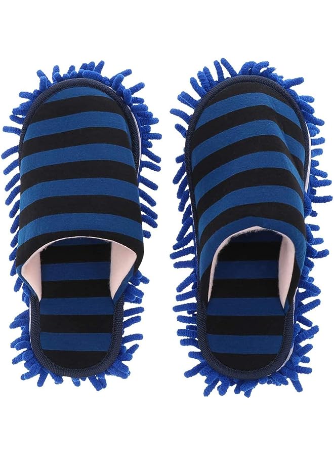 vesus Floor Cleaning Shoes Mop Slippers Shoes, Multifunction Unisex Cleaning Slippers Washable for Home Kitchen Bathroom Floor Dust Cleaning Tool Free Size - Image 1