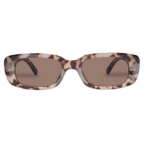 AIRE Ceres Sunglasses Cookie Tort Rectangle Unisex Sleek and Slimline Style - Image 3