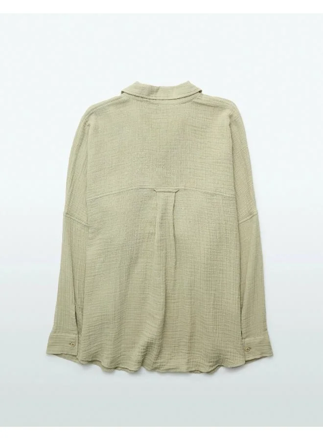 امريكان ايجل AE Go Big Oversized Shirt