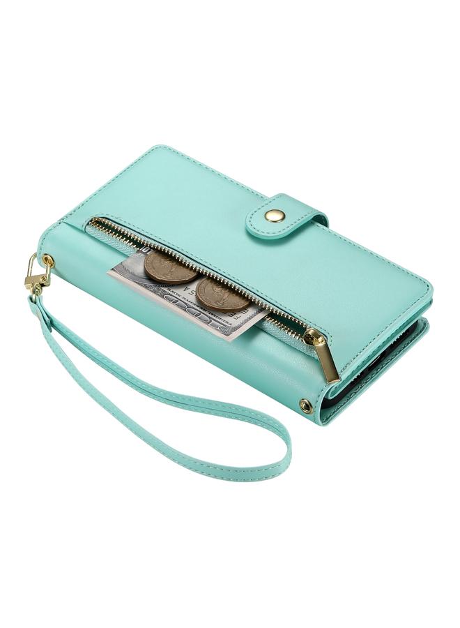 erorex Case For Realme 12 5G Nine Card-slot Zipper Wallet Bag Leather Phone Case - Image 5