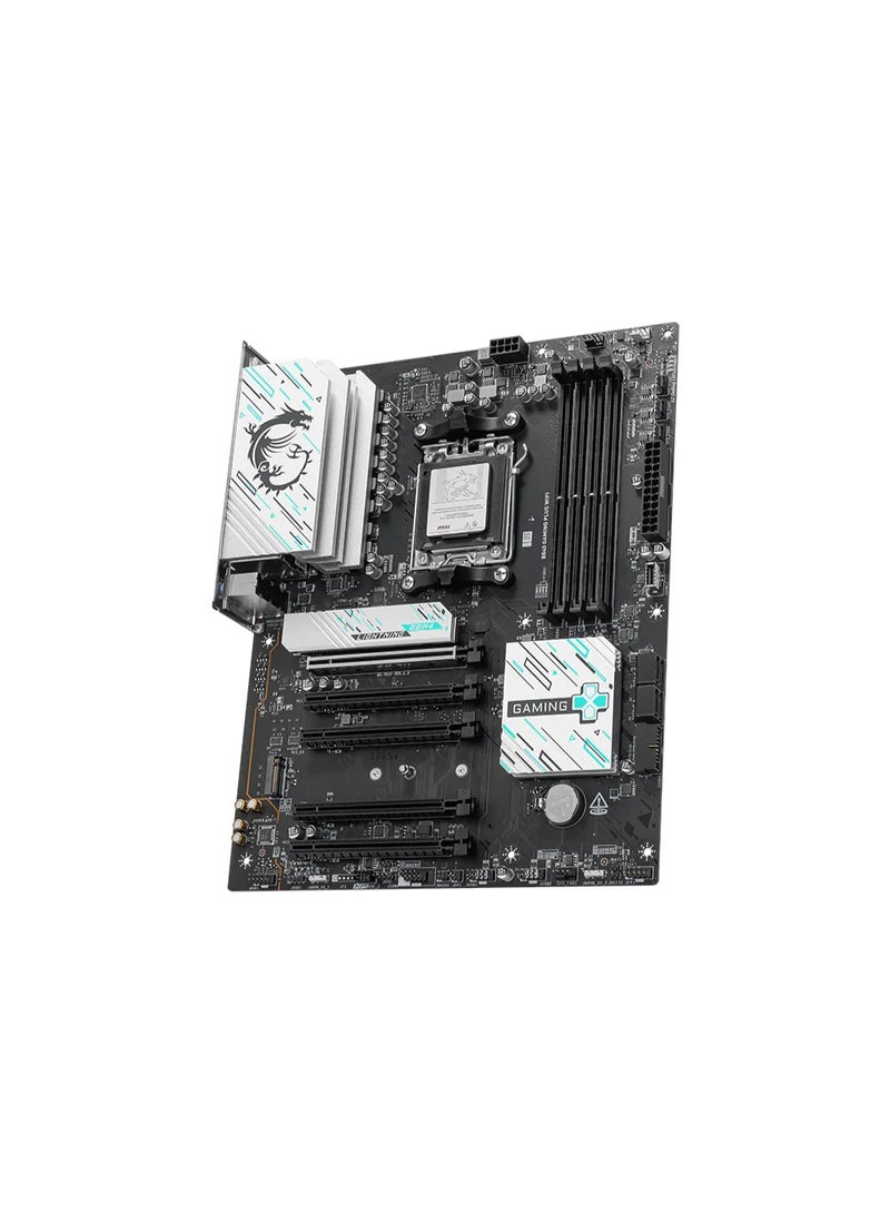 MSI B840 GAMING PLUS WIFI ATX Motherboard – AMD AM5, B840 Chipset, DDR5 256GB (OC 8000+ MT/s), 2× M.2 PCIe 4.0, 4× SATA 6Gb/s, PCIe x16, Wi-Fi 7, 2.5Gb LAN, Realtek 7.1 Audio, HDMI 2.1, USB-C, Flash BIOS, Clear CMOS – Black | 911-7E57-002 - Image 3