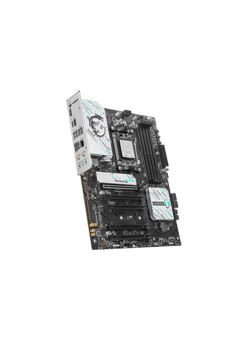 MSI B840 GAMING PLUS WIFI ATX Motherboard – AMD AM5, B840 Chipset, DDR5 256GB (OC 8000+ MT/s), 2× M.2 PCIe 4.0, 4× SATA 6Gb/s, PCIe x16, Wi-Fi 7, 2.5Gb LAN, Realtek 7.1 Audio, HDMI 2.1, USB-C, Flash BIOS, Clear CMOS – Black | 911-7E57-002 - Image 4