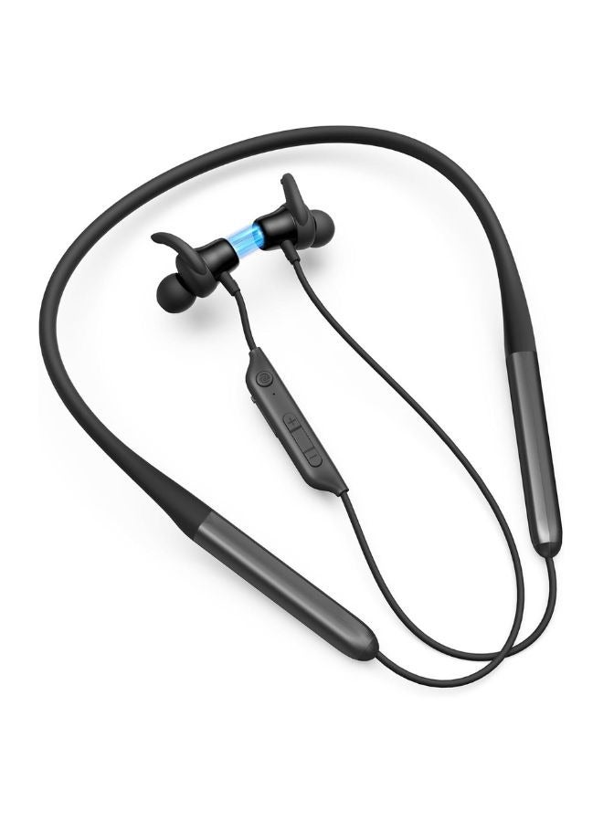 RAVPOWER Wireless Earbuds 120H Battery Life Fast Charging Magnetic Neckband Earphones IPX5 Waterproof Sports Headphones Clear Calls Black RP-BH1003 Black - Image 2