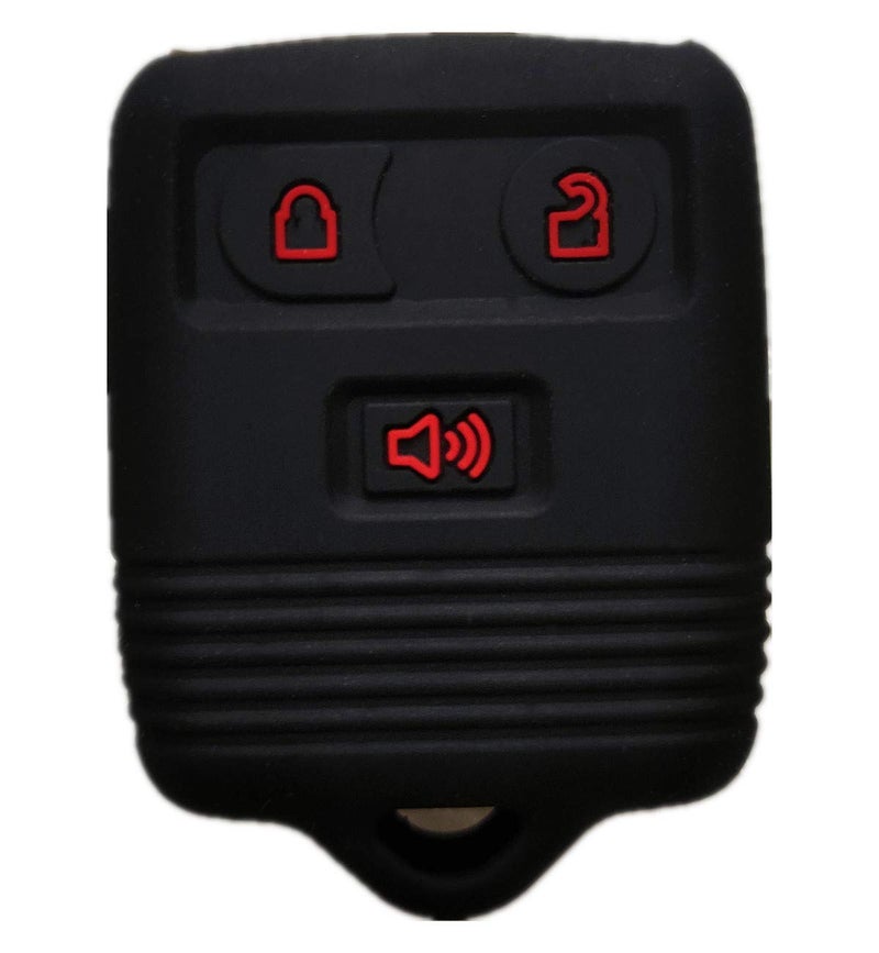 Silicone Keyless Entry Remote Control Key Fob Cover Case Protector Replacement for 2019 Ford F150 F250 F350 Escape Expedition 2004 Ford Expedition Accessories Shifting Gear