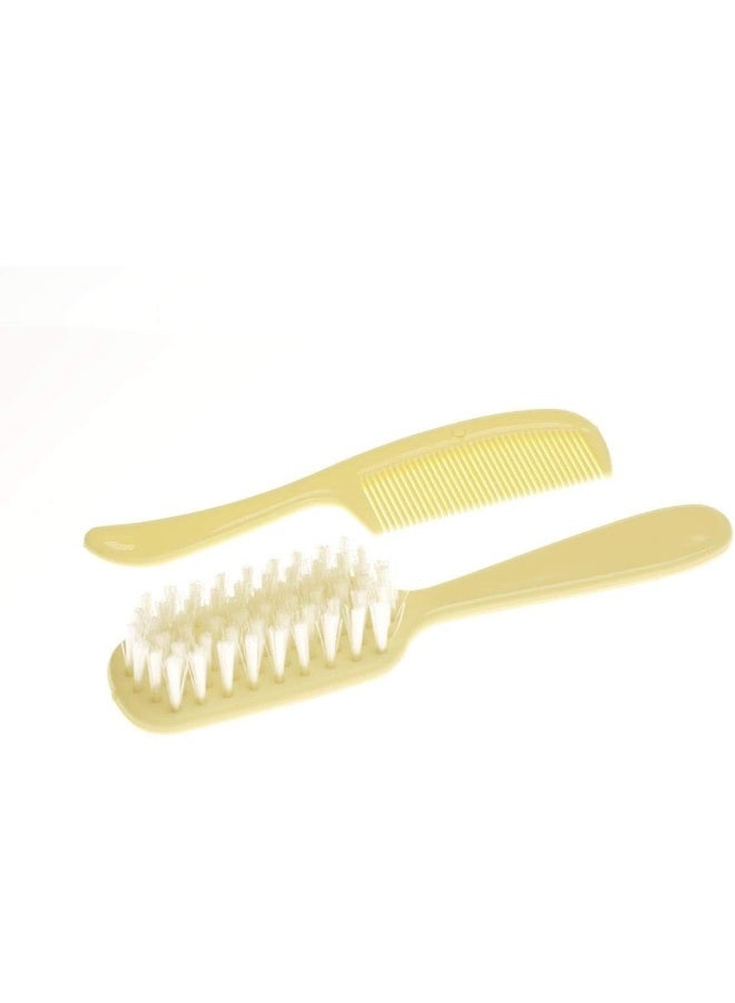 Comfort Axis مجموعة فرشاة ومشط شعر بلاستيكية للأطفال من كومفورت أكسيس - Image 1