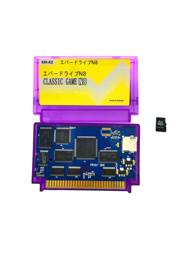 Supply FC Red And White Machine TV Game Machine Burning Card EVERDRIVE N8 Burning Card FC Burning-Color:Purple 03  - Image 4