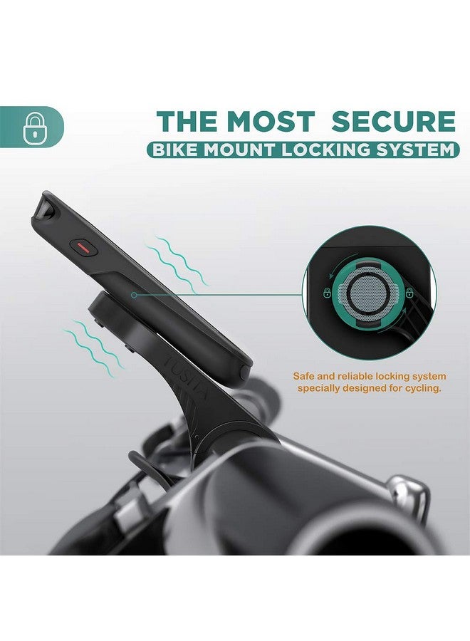 TUSITA Out Front Mount Compatible with Garmin Edge GPS Bike Computer, XOSS G/G+, iGPSPORT - Cycling Handlebar 25.4mm 31.8m - Image 3