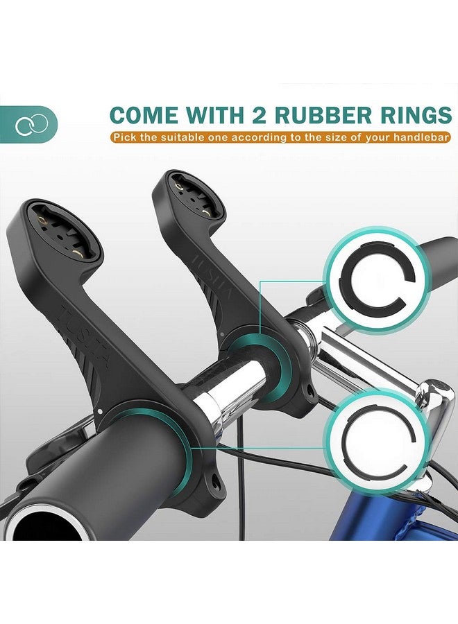 TUSITA Out Front Mount Compatible with Garmin Edge GPS Bike Computer, XOSS G/G+, iGPSPORT - Cycling Handlebar 25.4mm 31.8m - Image 5