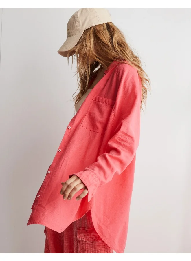 امريكان ايجل Blend Cover Button Down Shirt