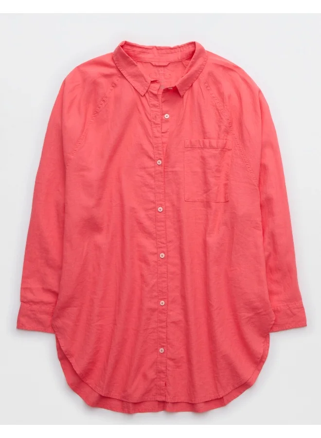 امريكان ايجل Blend Cover Button Down Shirt