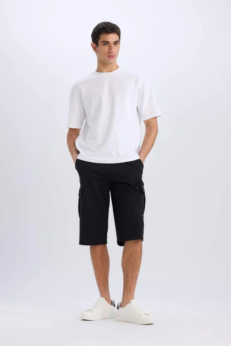 ديفاكتو Slim Fit Thin Sweatshirt Fabric Tall Short
