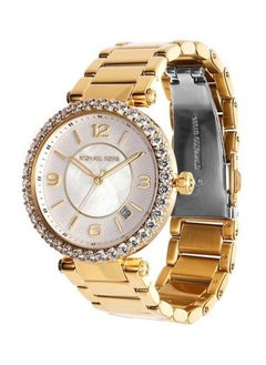 Michael Kors Parker Mother of Pearl White Dial Gold Steel Strap Women's Watch - MK4693 - pzsku/ZEFFBF0899412765F820EZ/45/_/1737883832/710882f3-6f06-4936-9dfe-1999c908d24d