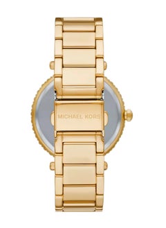 Michael Kors Parker Mother of Pearl White Dial Gold Steel Strap Women's Watch - MK4693 - pzsku/ZEFFBF0899412765F820EZ/45/_/1737884103/c15cc377-097e-4acd-a9e6-99ed4c60eec0