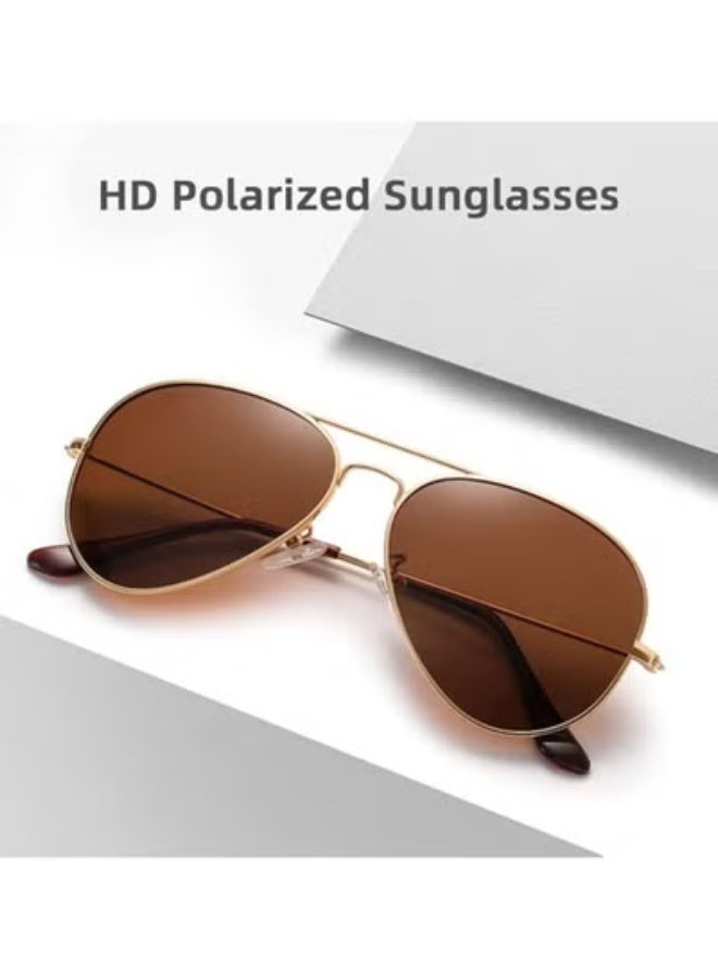 سيجنتشر نظارة شمسية أفياتور 3025 001/33 لون ذهبي مقاس العدسة 58 ملم - Image 1