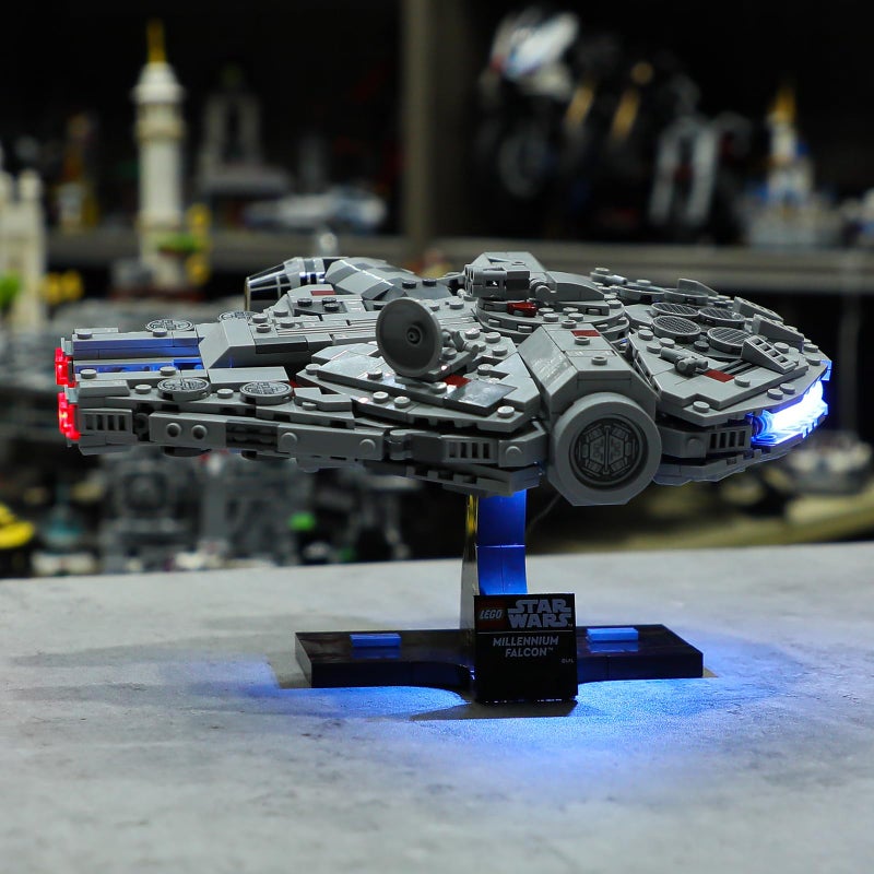 BRIKSMAX Led Lighting Kit for Lego-75375 Millennium Falcon - Compatible with Lego Star Wars Building Set- Not Include Lego Set - Image 2