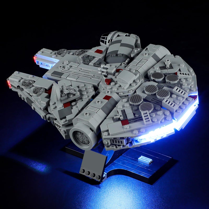 BRIKSMAX Led Lighting Kit for Lego-75375 Millennium Falcon - Compatible with Lego Star Wars Building Set- Not Include Lego Set - Image 4