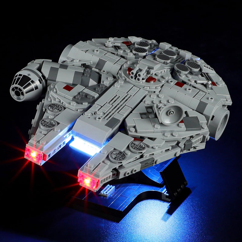 BRIKSMAX Led Lighting Kit for Lego-75375 Millennium Falcon - Compatible with Lego Star Wars Building Set- Not Include Lego Set - Image 1