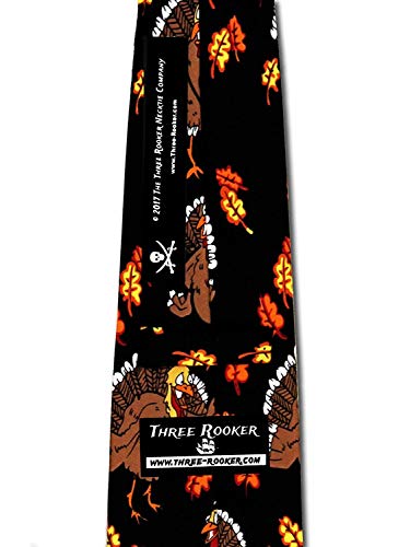 Three Rooker Thanksgiving TIES Turkeys Neckties - Image 4