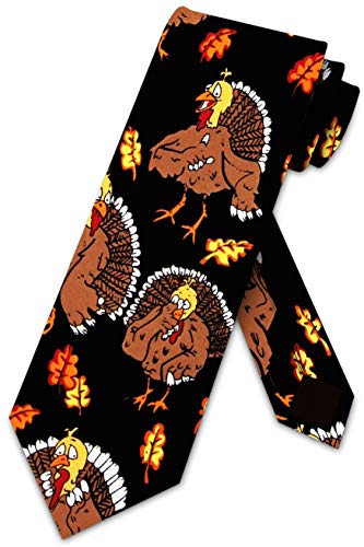 Three Rooker Thanksgiving TIES Turkeys Neckties - Image 5