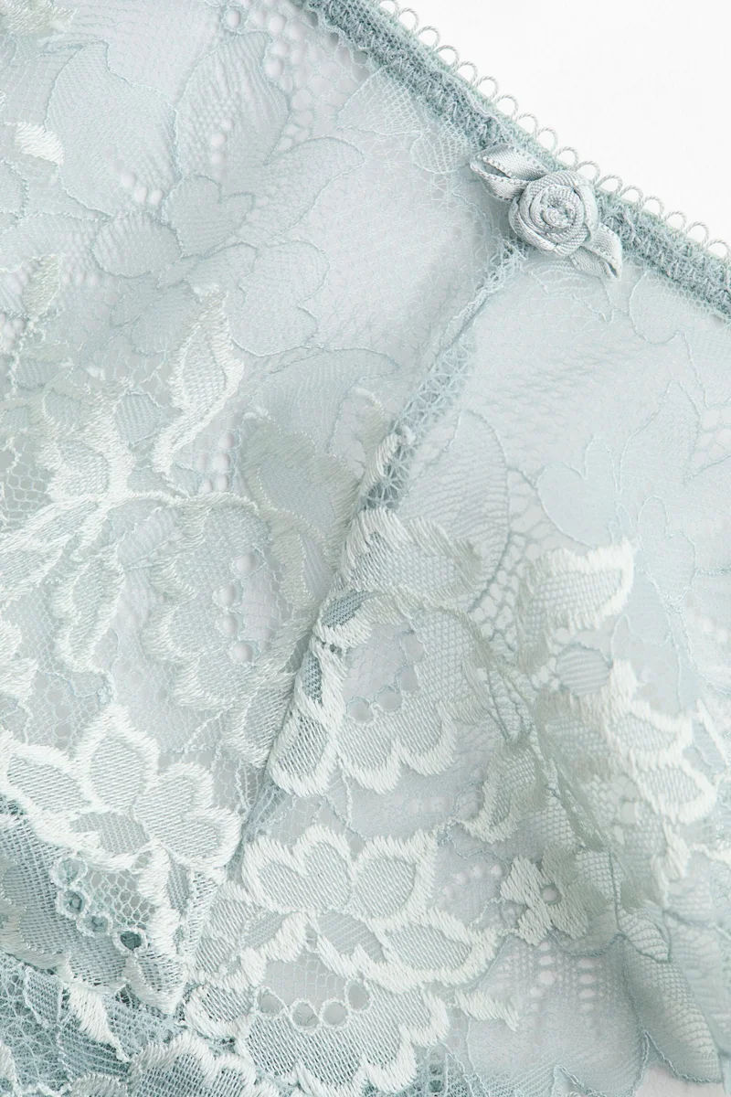 H&M 2-pack lace Brazilian briefs