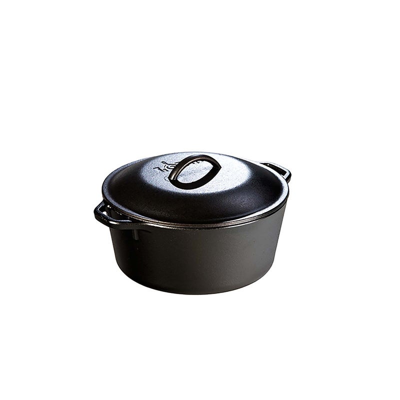 Lodge Cast Iron Dutch Oven 5 Quart + Lid L8DOL3