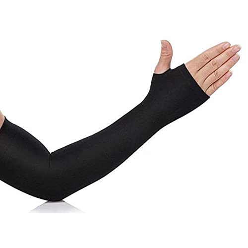 ATABZ Gym full arm slvees for men and boys streachable black gloves - Image 1