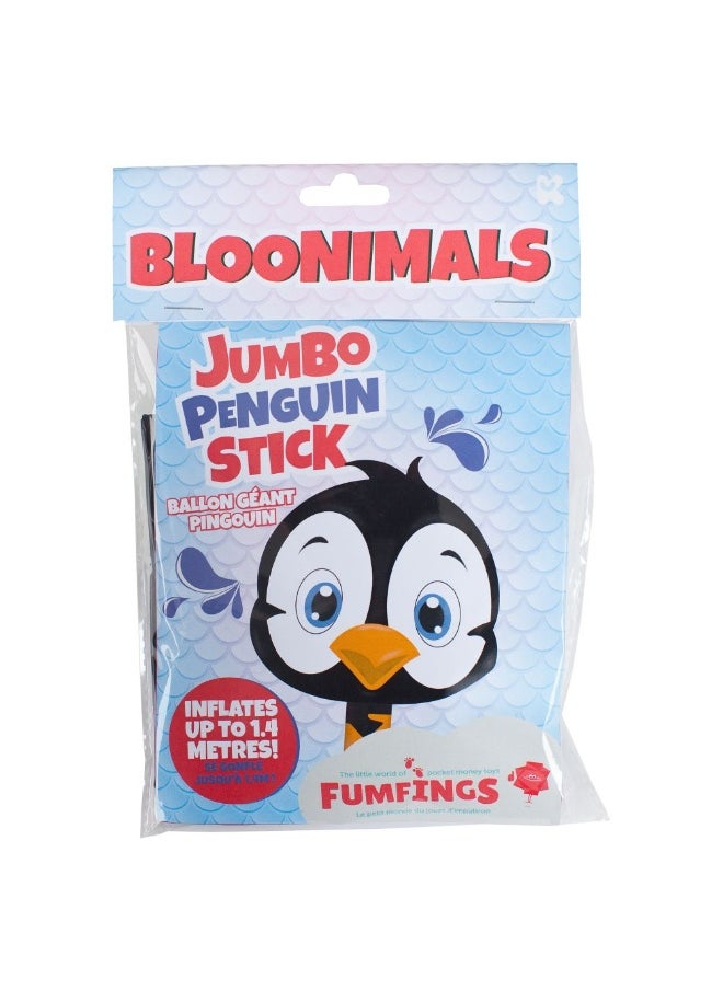 Keycraft KeyCraft Fumfings BLOONIMALS Inflatable Jumbo Penguin Stick (1.4 m)  - Image 1