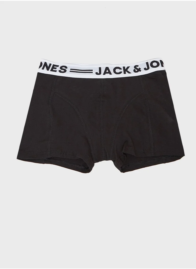 Jack & Jones Junior 3 Pack Trunks