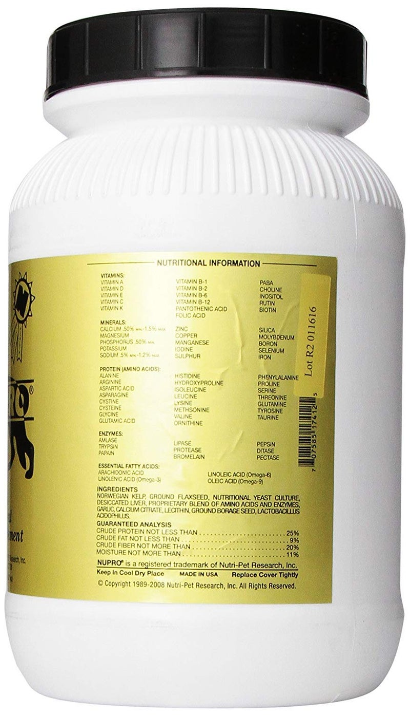 Nupro Nutri-Pet Research Nupro Dog Supplement, 5-Pound - Image 3