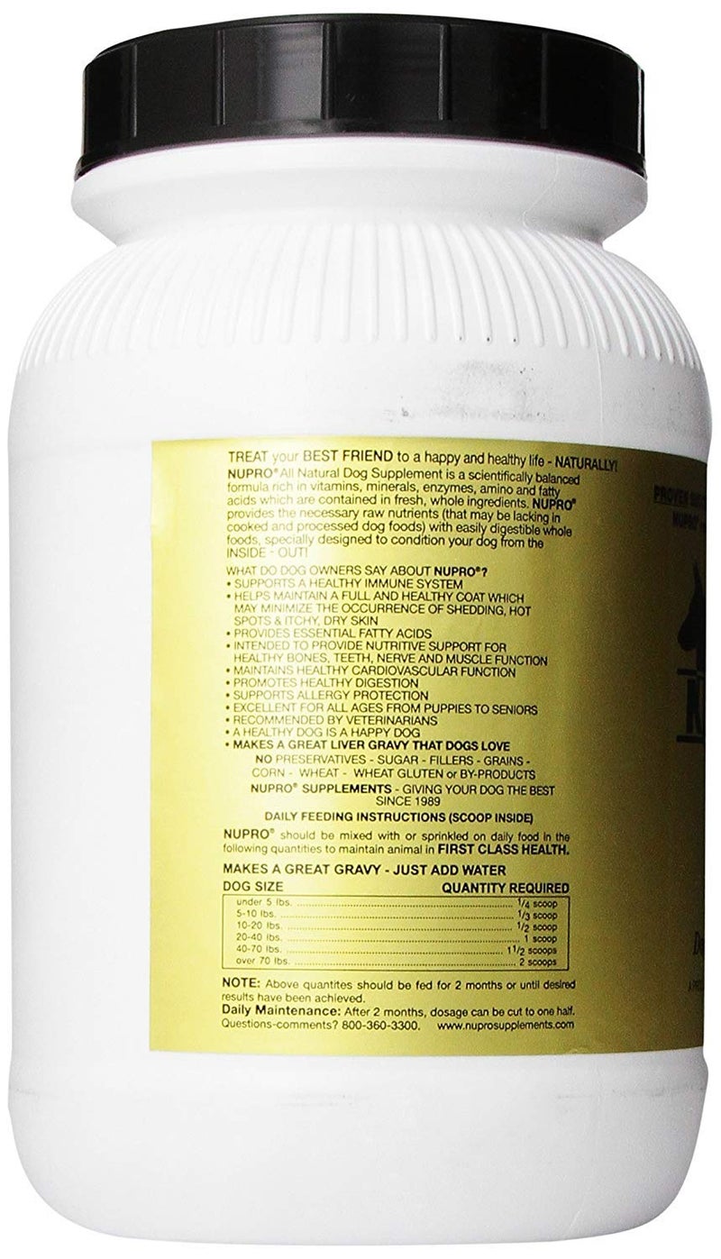 Nupro Nutri-Pet Research Nupro Dog Supplement, 5-Pound - Image 2