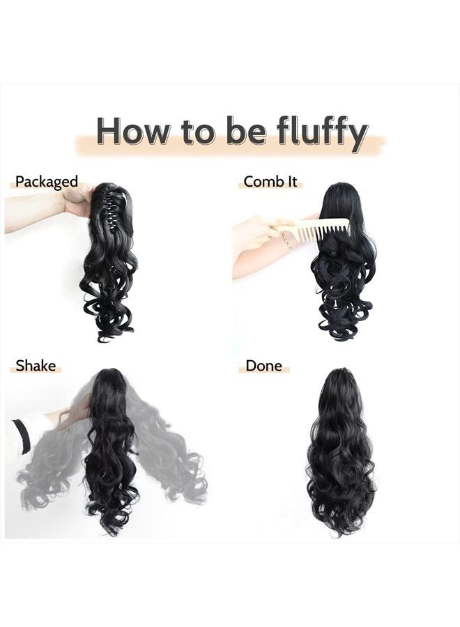 StrRid وصلات شعر ذيل الحصان، وصلات شعر ذيل الحصان، وصلات شعر بمشبك، ذيل حصان، شعر مستعار مموج، شعر صناعي مزيف مجعد، قطع شعر يومية للنساء، 6 أونصة - بني غامق - Image 5