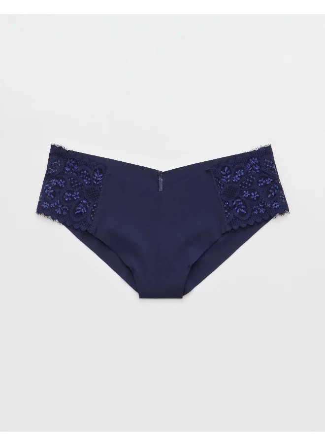 Aerie SMOOTHEZ No Show Cheeky Lace Underwear