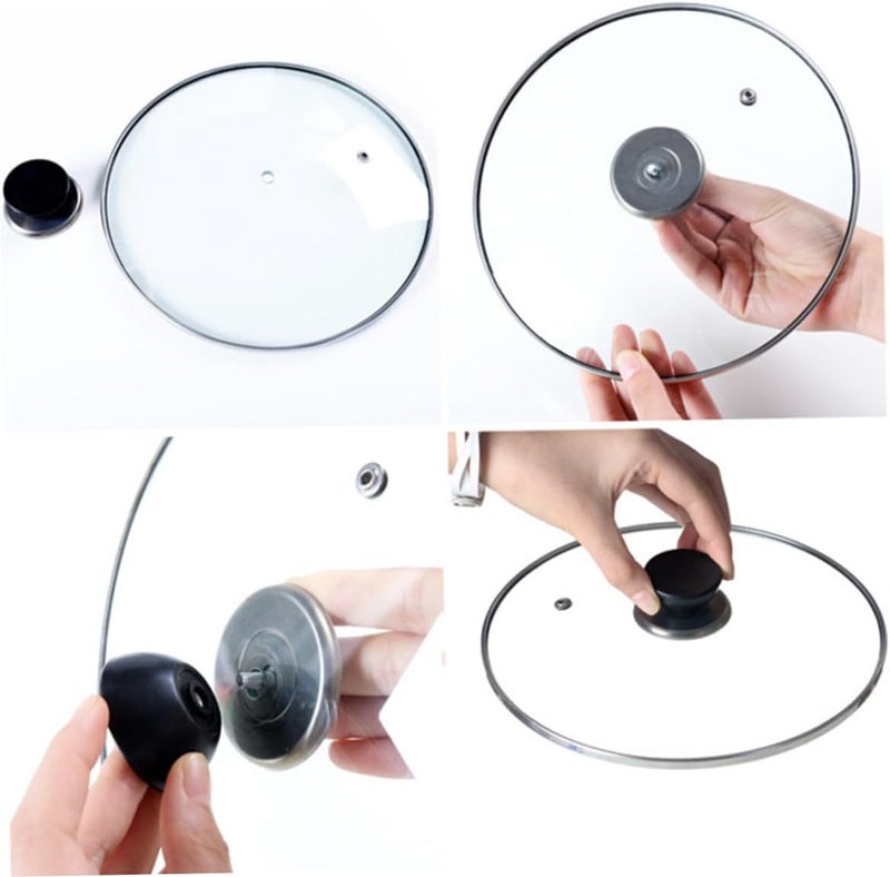 LYNLYN 5-Piece Stainless Steel Pot Lid Handle - Image 2