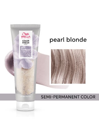 Color Fresh Mask In Pearl Blonde - Zero-Damage Color Depositing Mask To Revive Platinum Blondes And Reduce Brassiness (150 Ml) - view 2