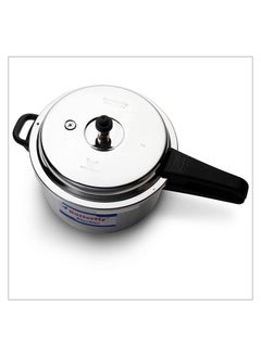 BUTTERFLY 7.5Liters Butterfly Blue Line Stainless Steel Pressure Cooker Ergonomically designed handles With Safety valve, Dishwasher Safe & induction compatible 7.5 liter silver  - Image 3