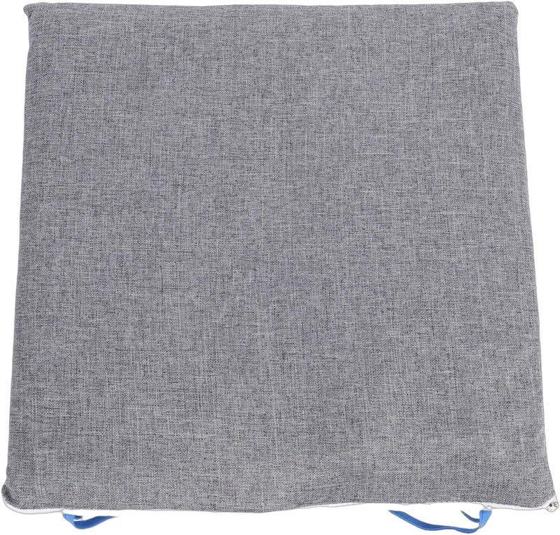 RiToEasysports USB Heated Seat Cushion, Soft Linen Fabric, 3 Heat Settings 104F 113F 122F, Portable Heated Seat Pad for Office Home Camping - Image 1