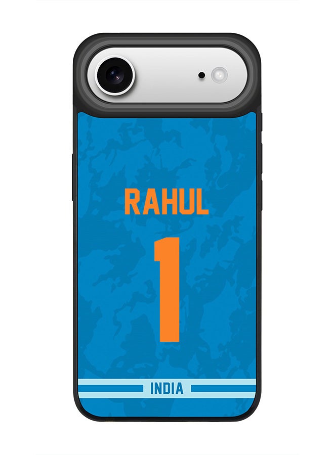 Stylizedd iPhone Air Case, [Compatible with MagSafe] Slim Magnetic cover Phone Case iPhone Air -India KL Rahul, Jersey No 1 - Image 1
