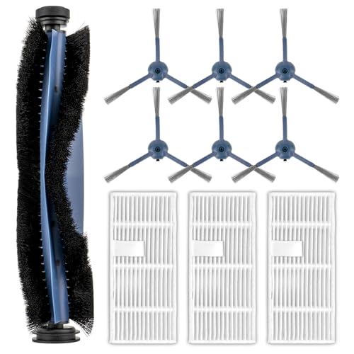 CHAIN PEAK (10 Pack) C20 Omni Replacement Parts Compatible with Eufy C20 Omni Robot Vacuum, 1 Roller Brush, 6 Side Brushes, 3 HEPA Filters, C20 Omni Vacuum Attachments Accessories Kit - Image 1