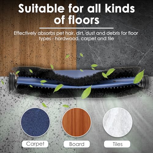 CHAIN PEAK (10 Pack) C20 Omni Replacement Parts Compatible with Eufy C20 Omni Robot Vacuum, 1 Roller Brush, 6 Side Brushes, 3 HEPA Filters, C20 Omni Vacuum Attachments Accessories Kit - Image 2