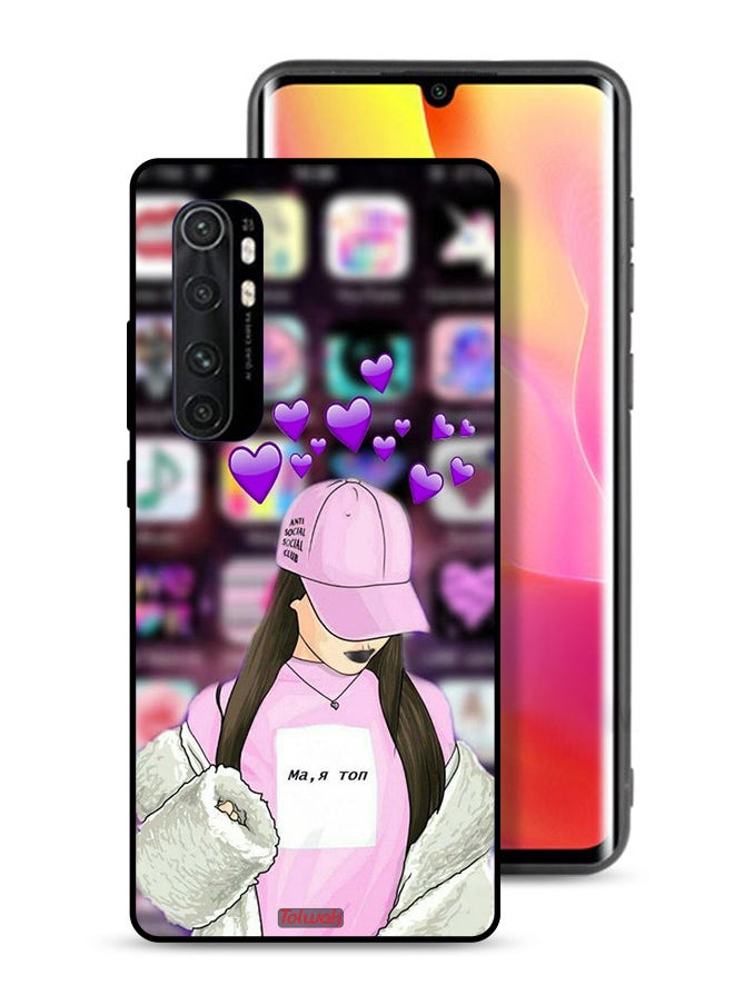 Tolwak Xiaomi Mi Note 10 Lite Protective Case Cover Anti Social Club  - Image 1