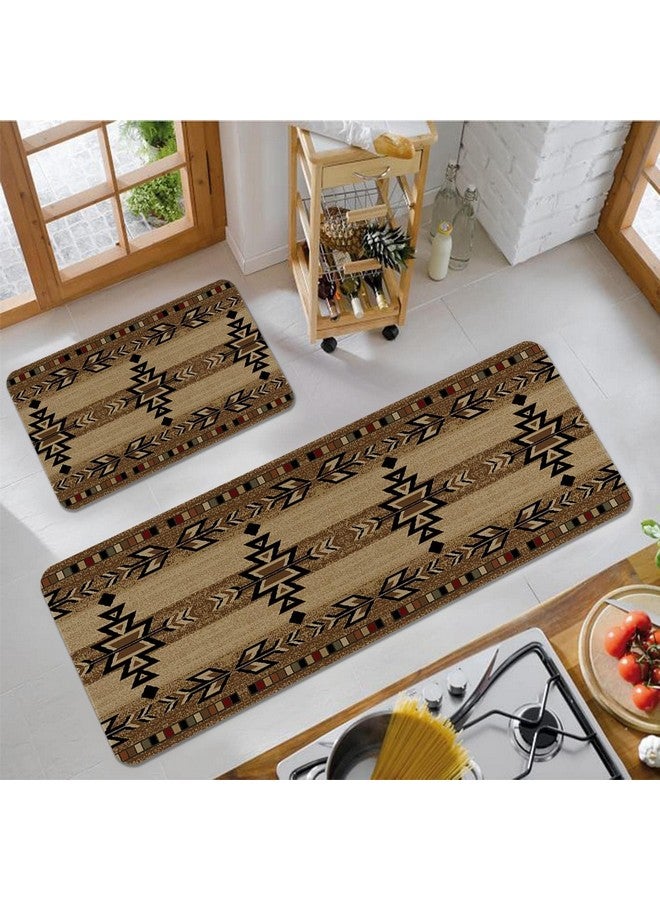 AAZEEM Farmhouse Kitchen Mats |Anti Fatigue Kitchen Rugs Sets of 2|Non Slip Waterproof Kitchen Floor Mats|Ergonomic Cushioned Comfort Standing Mat for Laundry|Office|Sink|Desk| - Image 5