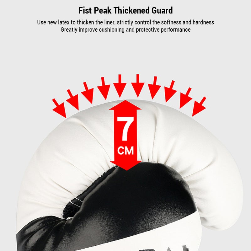 Boxing Gloves Shock-Absorbent Training Gloves for Punching Bag, Kickboxing Workout Lightweight Boxing Gloves for Kids and Adults - Image 3