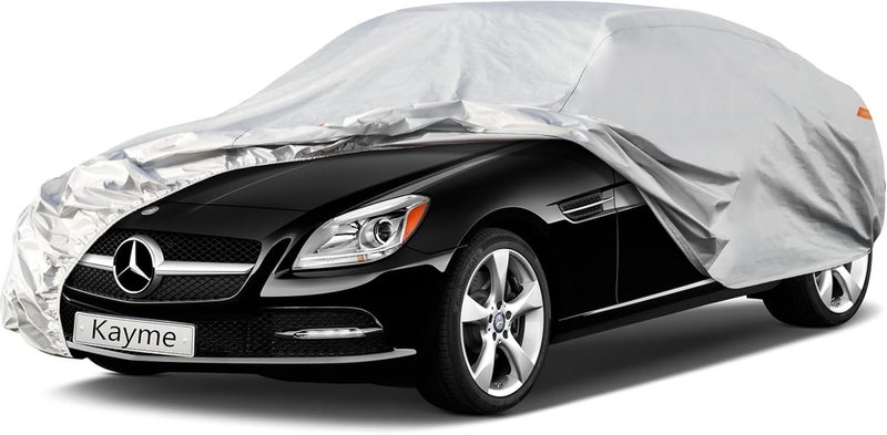 Kayme 6 Layers Car Cover for Mercedes Benz SLK Class (1996-2016) - Waterproof All Weather Protection - Image 1