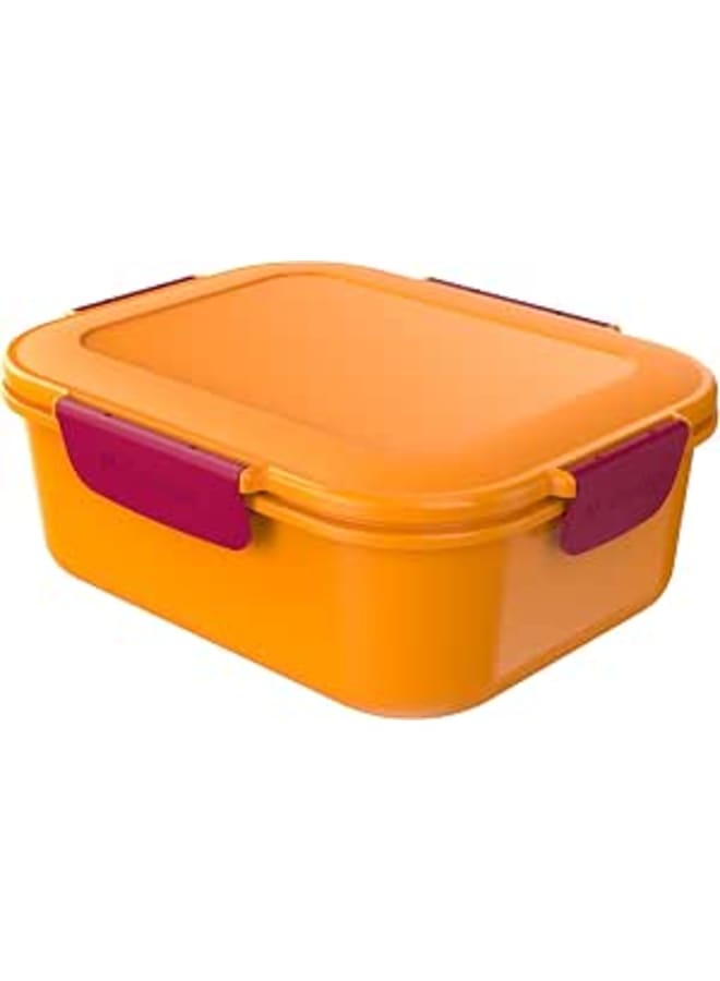M-Design 2.1L Lunch Box Orange/Fuchsia