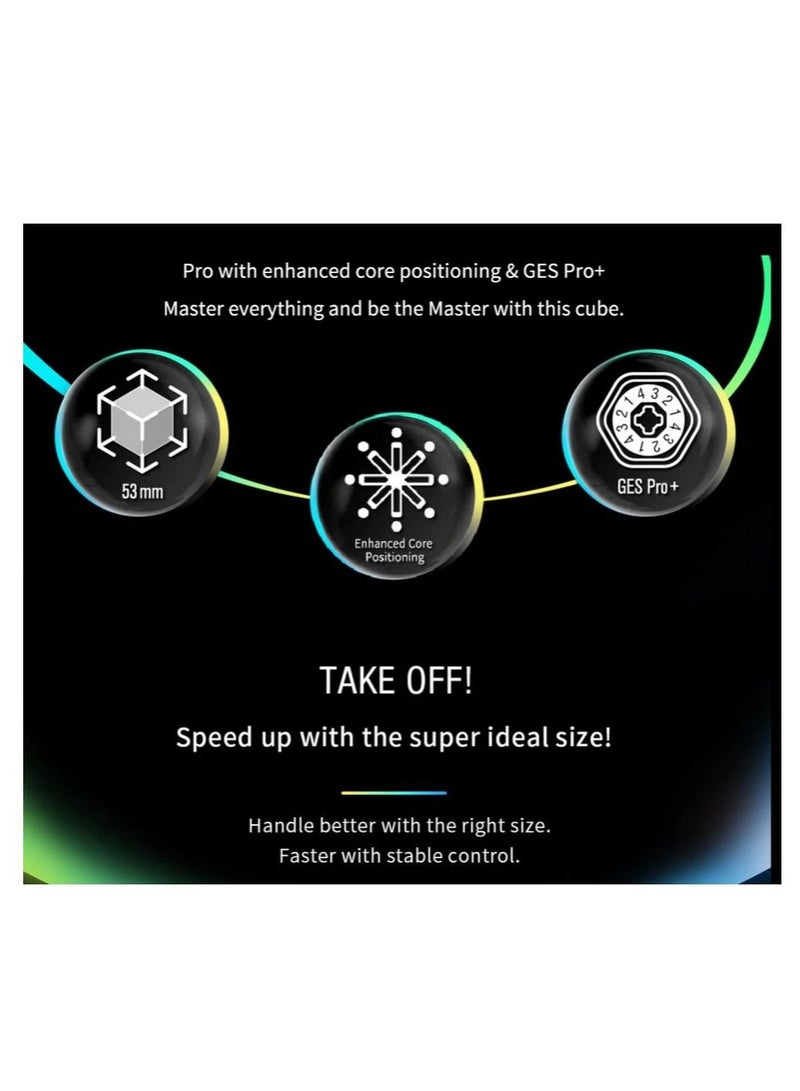 GANCUBE GAN 11 Mini M Pro 3x3 Mini Magnetic Speedcube - Image 3