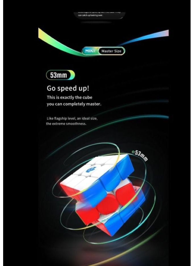 GANCUBE GAN 11 Mini M Pro 3x3 Mini Magnetic Speedcube - Image 5