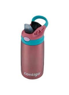 Contigo Kids Straw Stainless Steel Water Bottle With Autospout Lid, 13Oz, Punch  - Image 5